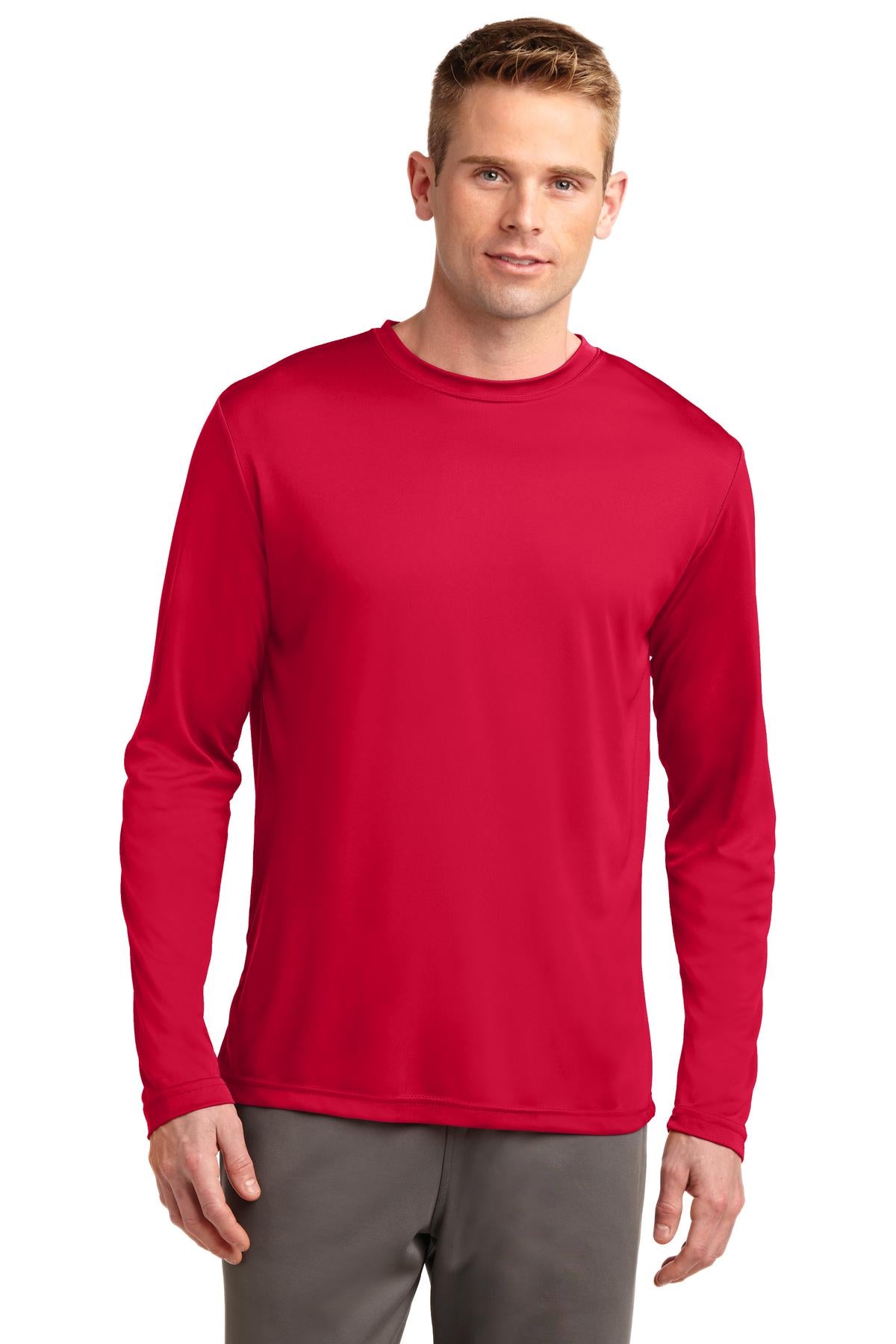 Sport-Tek Men's Tall Long Sleeve PosiCharge Competitor Tee