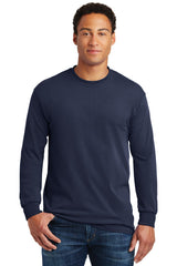 Gildan Men's Heavy Cotton 100% Cotton Long Sleeve T-Shirt. 5400 1 of 2 Gildan