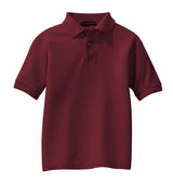 Port Authority Youth Silk Touch Polo.  Y500