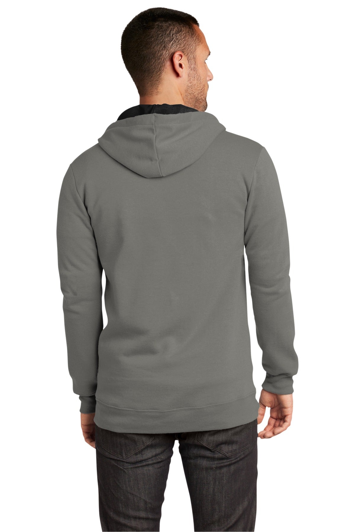 District The Concert Fleece Full-Zip Hoodie. DT800 District