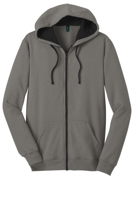 District The Concert Fleece Full-Zip Hoodie. DT800 District