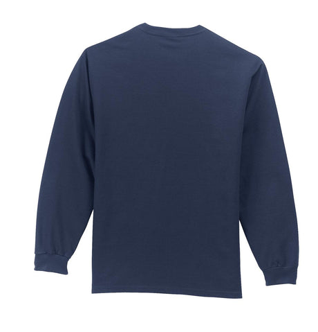 Port & Company Men's Long Sleeve Essential Pocket Tee Port & Company