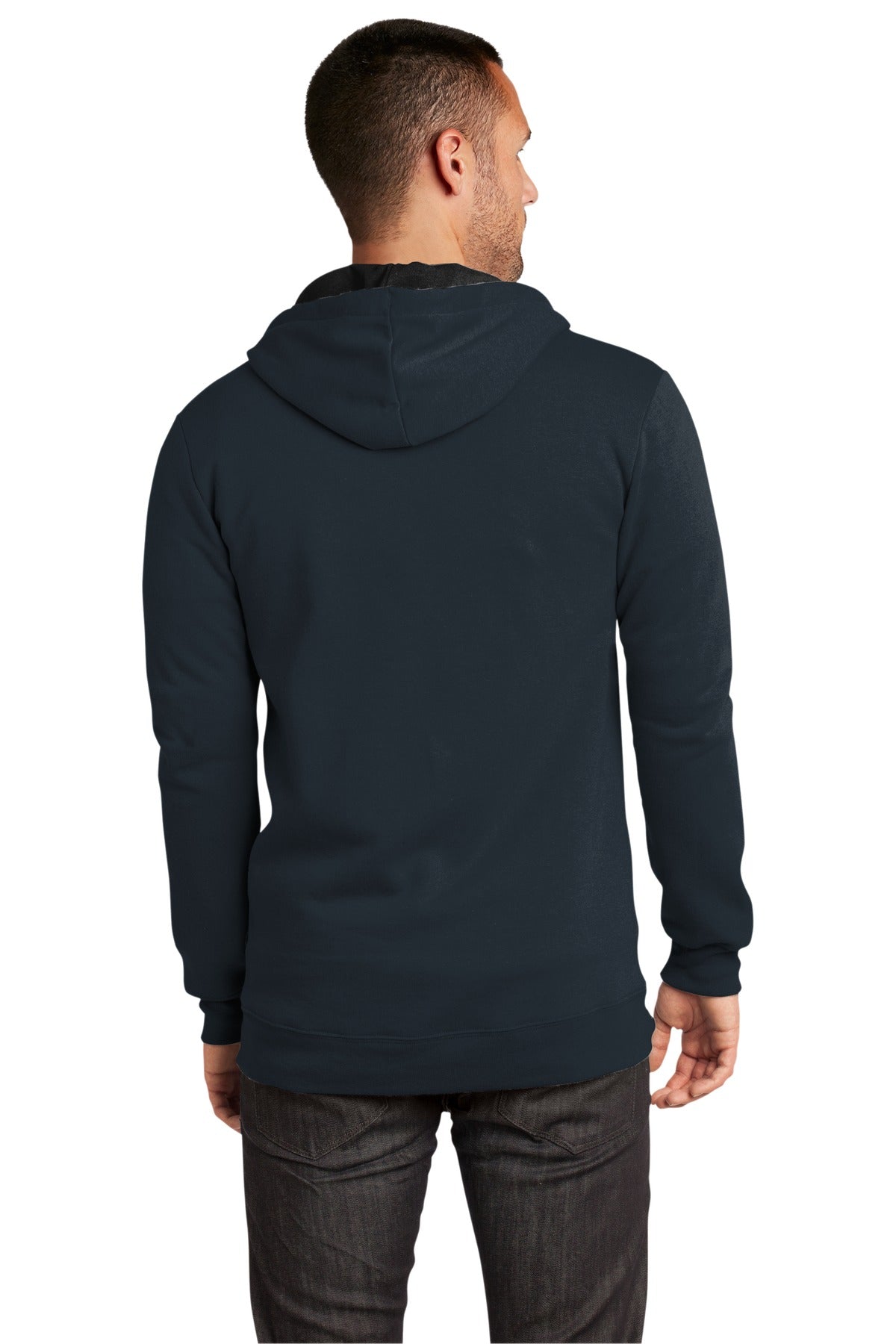 District The Concert Fleece Full-Zip Hoodie. DT800 District