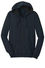 District The Concert Fleece Full-Zip Hoodie. DT800 District