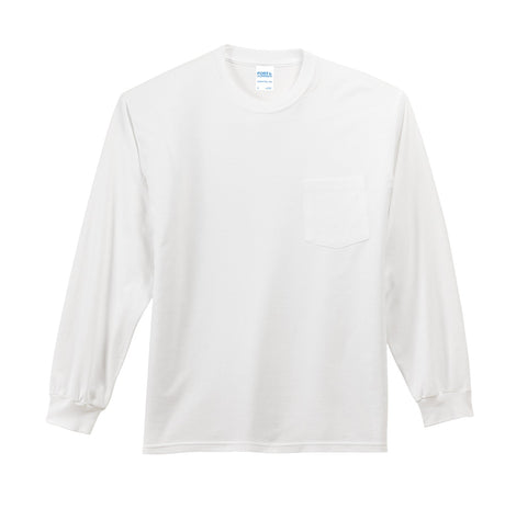Port & Company Men's Long Sleeve Essential Pocket Tee Port & Company