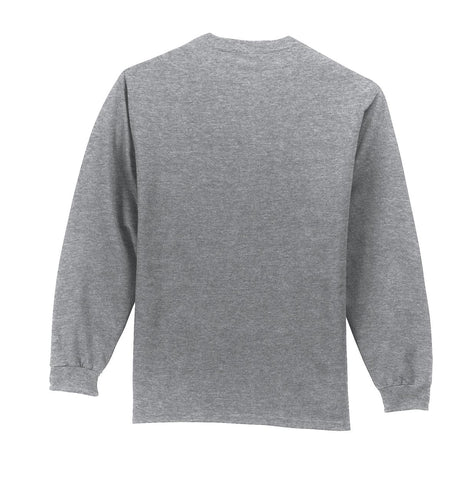 Port & Company Men's Long Sleeve Essential Pocket Tee Port & Company