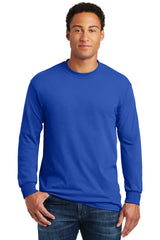 Gildan Men's Heavy Cotton 100% Cotton Long Sleeve T-Shirt. 5400 1 of 2 Gildan
