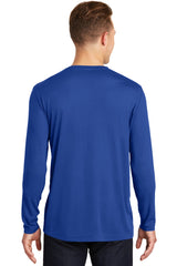 Sport-Tek Men's Long Sleeve PosiCharge Competitor Cotton Touch Tee. ST450LS