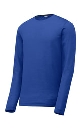 Sport-Tek Men's Long Sleeve PosiCharge Competitor Cotton Touch Tee. ST450LS