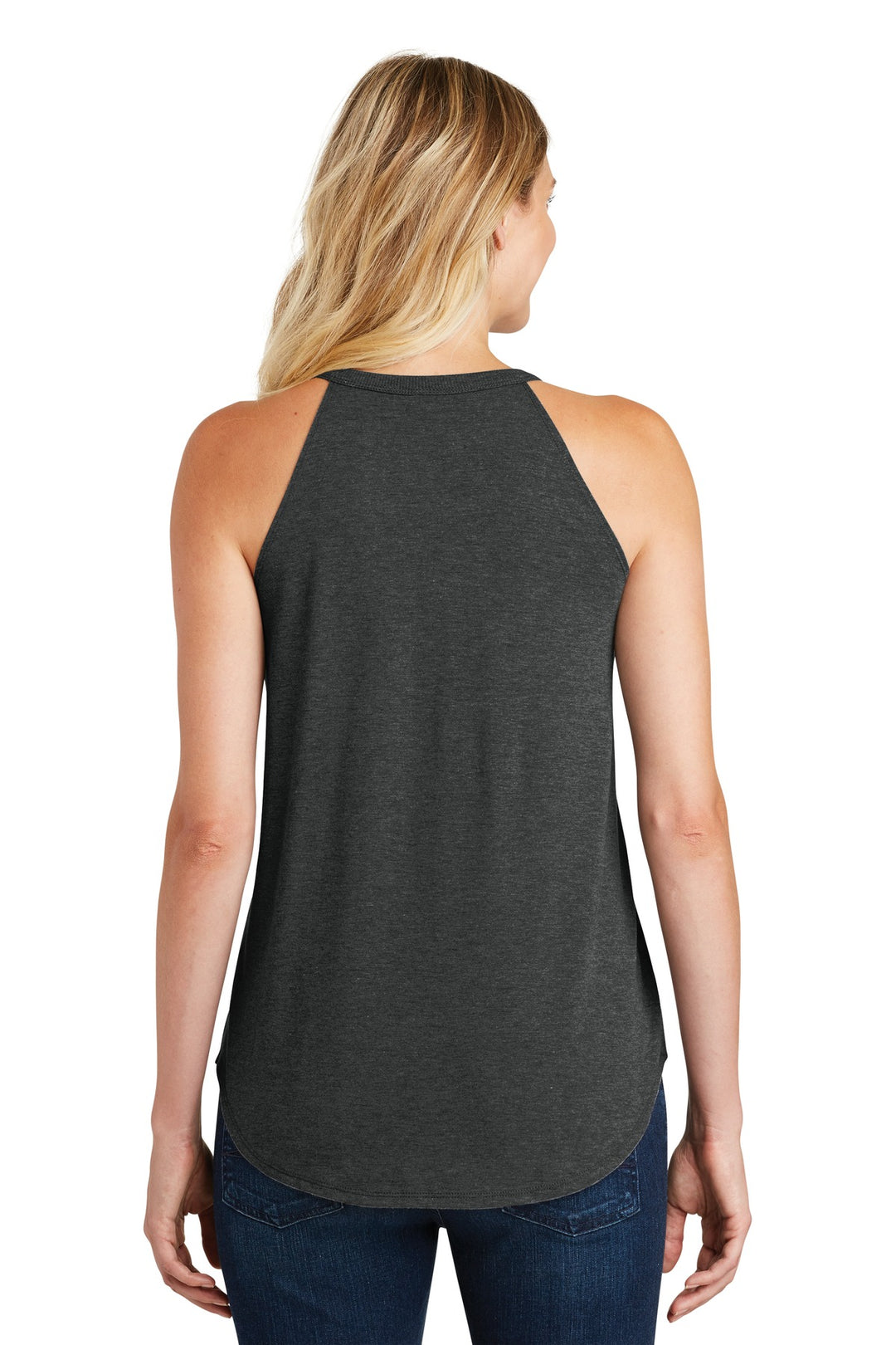 District Women's Perfect Tri Rocker Tank. DT137L District