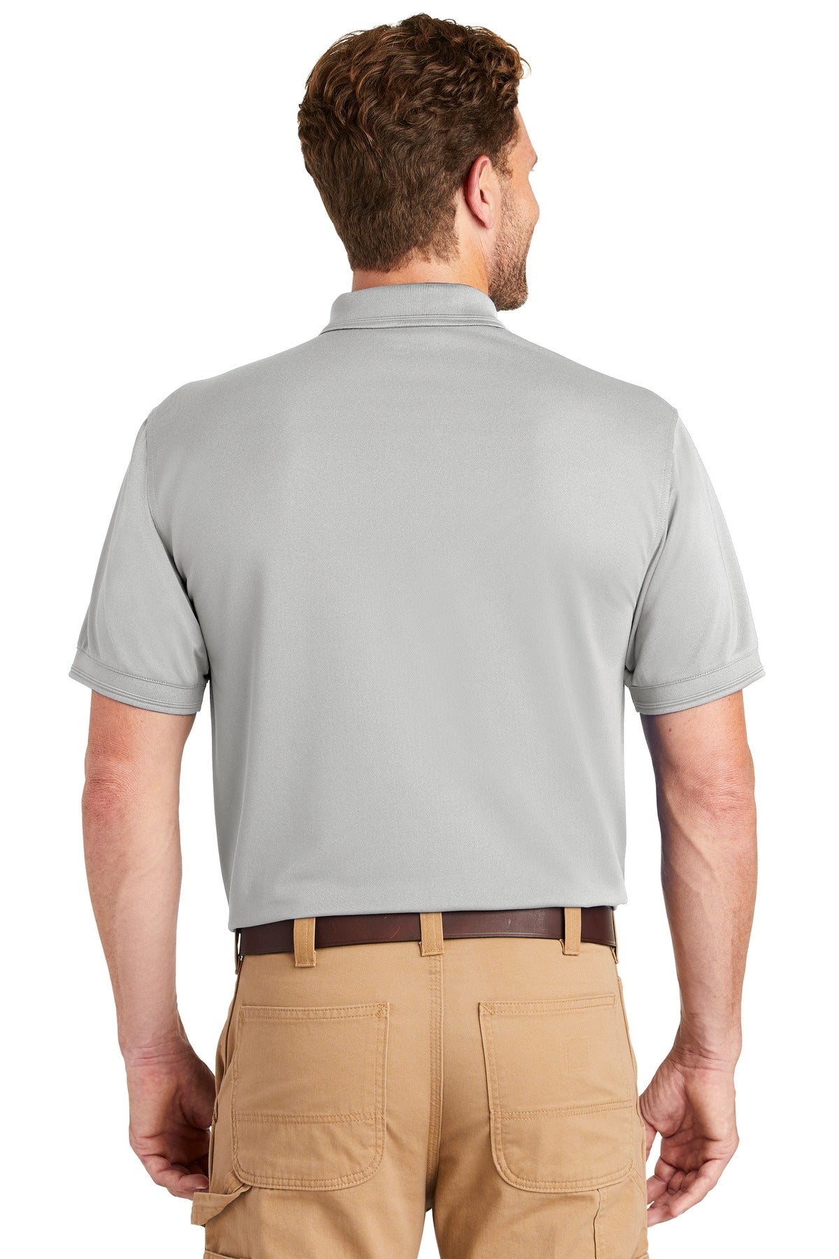 CornerStone Men's Industrial Snag-Proof Pique Pocket Polo. CS4020P CornerStone