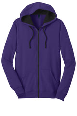 District The Concert Fleece Full-Zip Hoodie. DT800 District