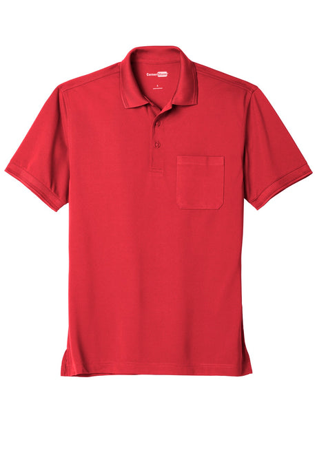 CornerStone Men's Industrial Snag-Proof Pique Pocket Polo. CS4020P CornerStone