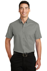 Port Authority Men's Short Sleeve SuperPro Twill Shirt. S664