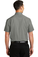 Port Authority Men's Short Sleeve SuperPro Twill Shirt. S664