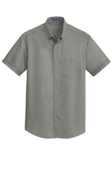 Port Authority Men's Short Sleeve SuperPro Twill Shirt. S664
