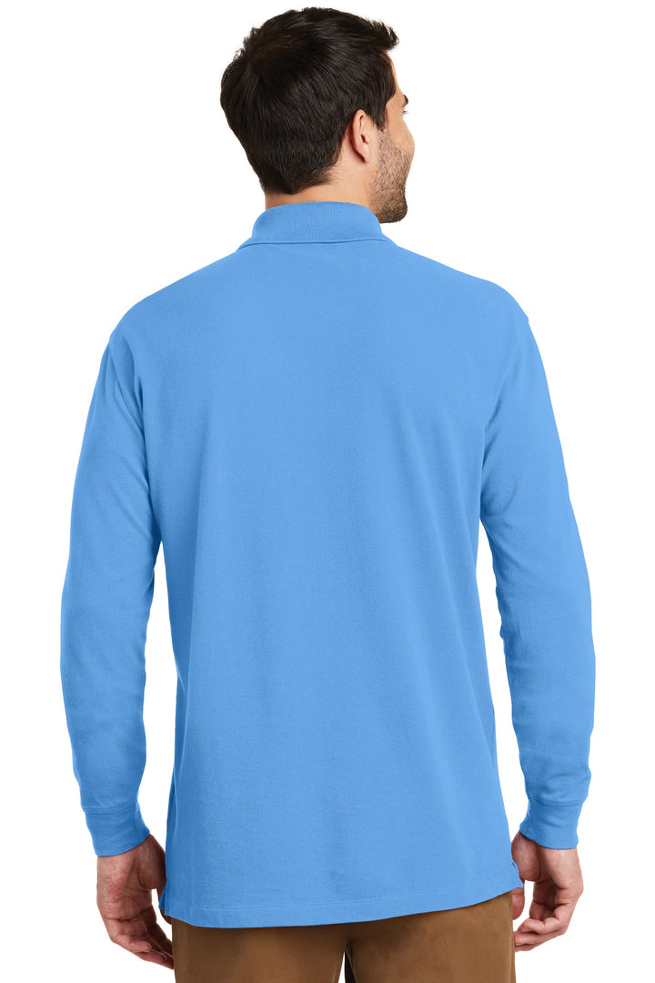 Port Authority Men's EZCotton Long Sleeve Polo. K8000LS