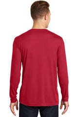 Sport-Tek Men's Long Sleeve PosiCharge Competitor Cotton Touch Tee. ST450LS