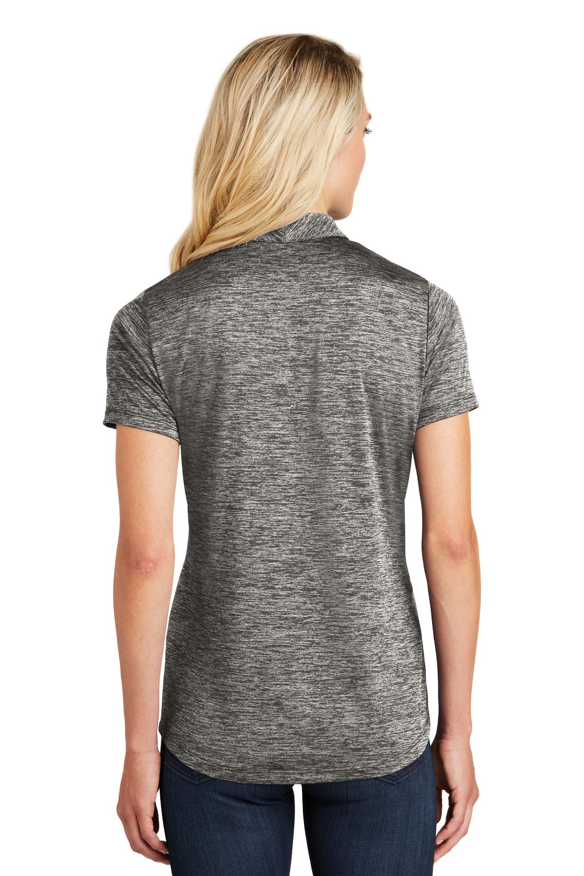 Sport-Tek Women's PosiCharge Electric Heather Polo. LST590