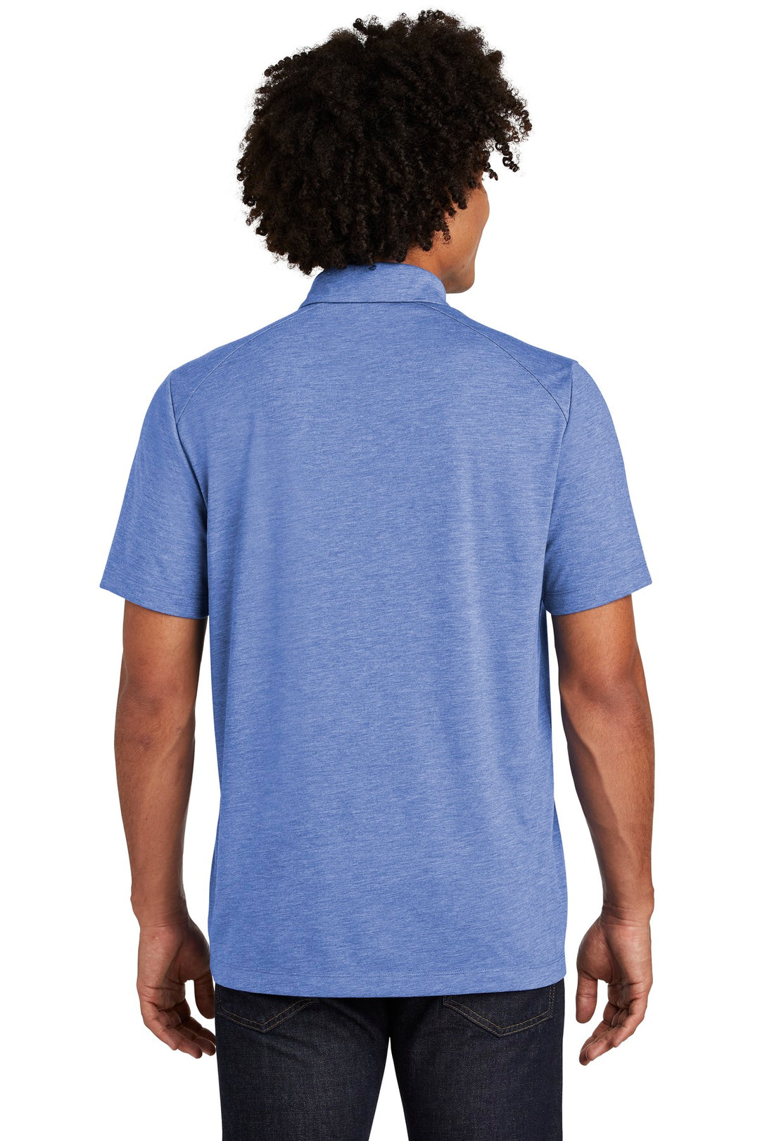 Sport-Tek Men's PosiCharge Tri-Blend Wicking Polo