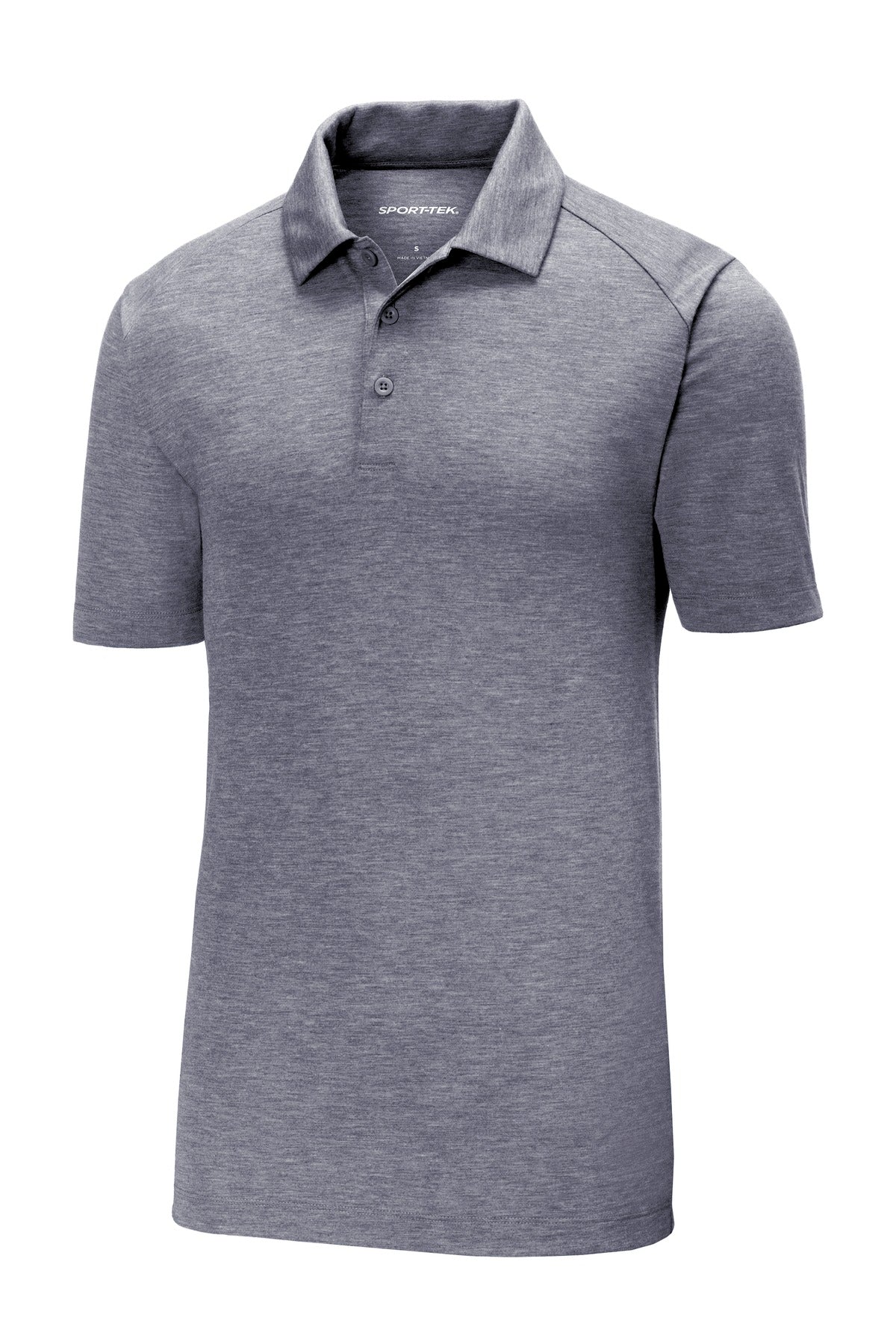 Sport-Tek Men's PosiCharge Tri-Blend Wicking Polo