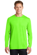 Sport-Tek Men's Long Sleeve PosiCharge Competitor Cotton Touch Tee. ST450LS
