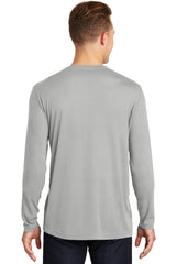 Sport-Tek Men's Long Sleeve PosiCharge Competitor Cotton Touch Tee. ST450LS