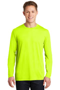 Sport-Tek Men's Long Sleeve PosiCharge Competitor Cotton Touch Tee. ST450LS