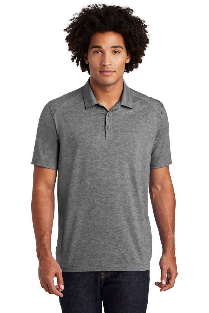 Sport-Tek Men's PosiCharge Tri-Blend Wicking Polo