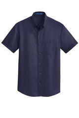 Port Authority Men's Short Sleeve SuperPro Twill Shirt. S664