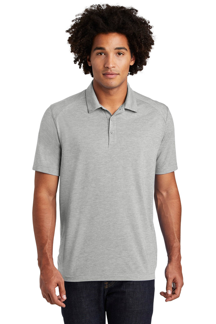 Sport-Tek Men's PosiCharge Tri-Blend Wicking Polo