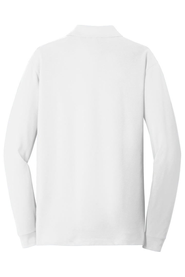 Port Authority Men's EZCotton Long Sleeve Polo. K8000LS