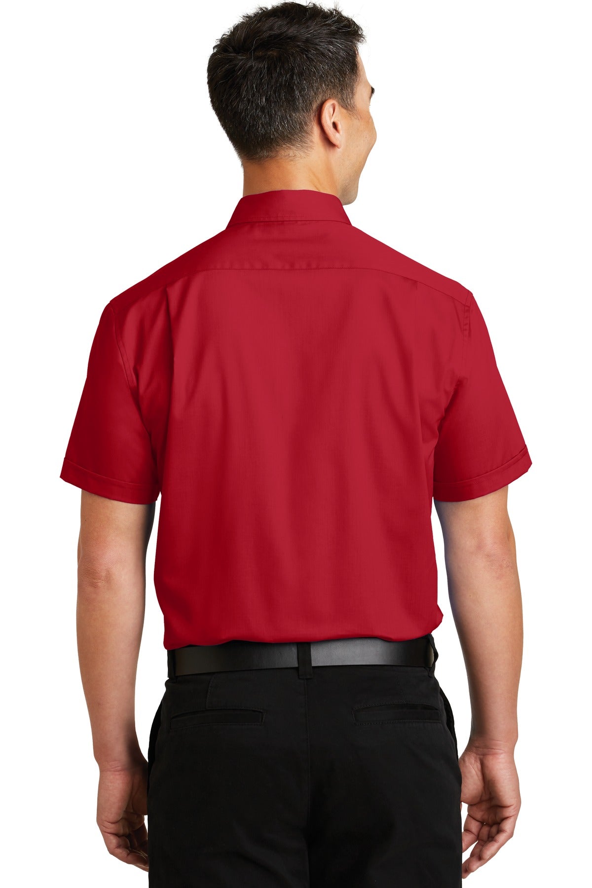 Port Authority Men's Short Sleeve SuperPro Twill Shirt. S664