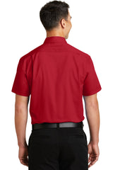 Port Authority Men's Short Sleeve SuperPro Twill Shirt. S664