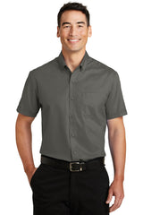 Port Authority Men's Short Sleeve SuperPro Twill Shirt. S664