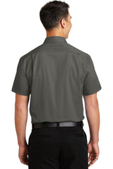 Port Authority Men's Short Sleeve SuperPro Twill Shirt. S664
