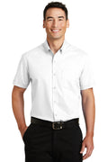 Port Authority Men's Short Sleeve SuperPro Twill Shirt. S664