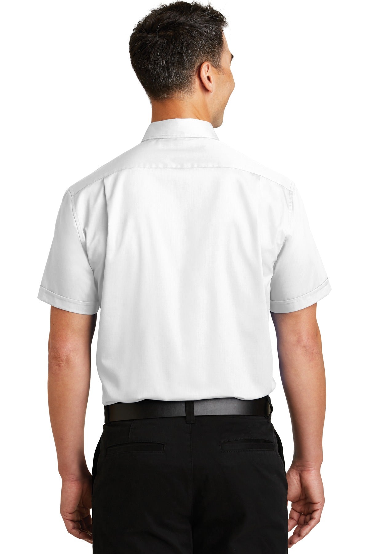 Port Authority Men's Short Sleeve SuperPro Twill Shirt. S664