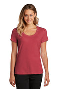 District Women's Flex Scoop Neck Tee DT7501 District