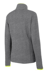 Sport-Tek Women's Sport-Wick Stretch Contrast Full-Zip Jacket