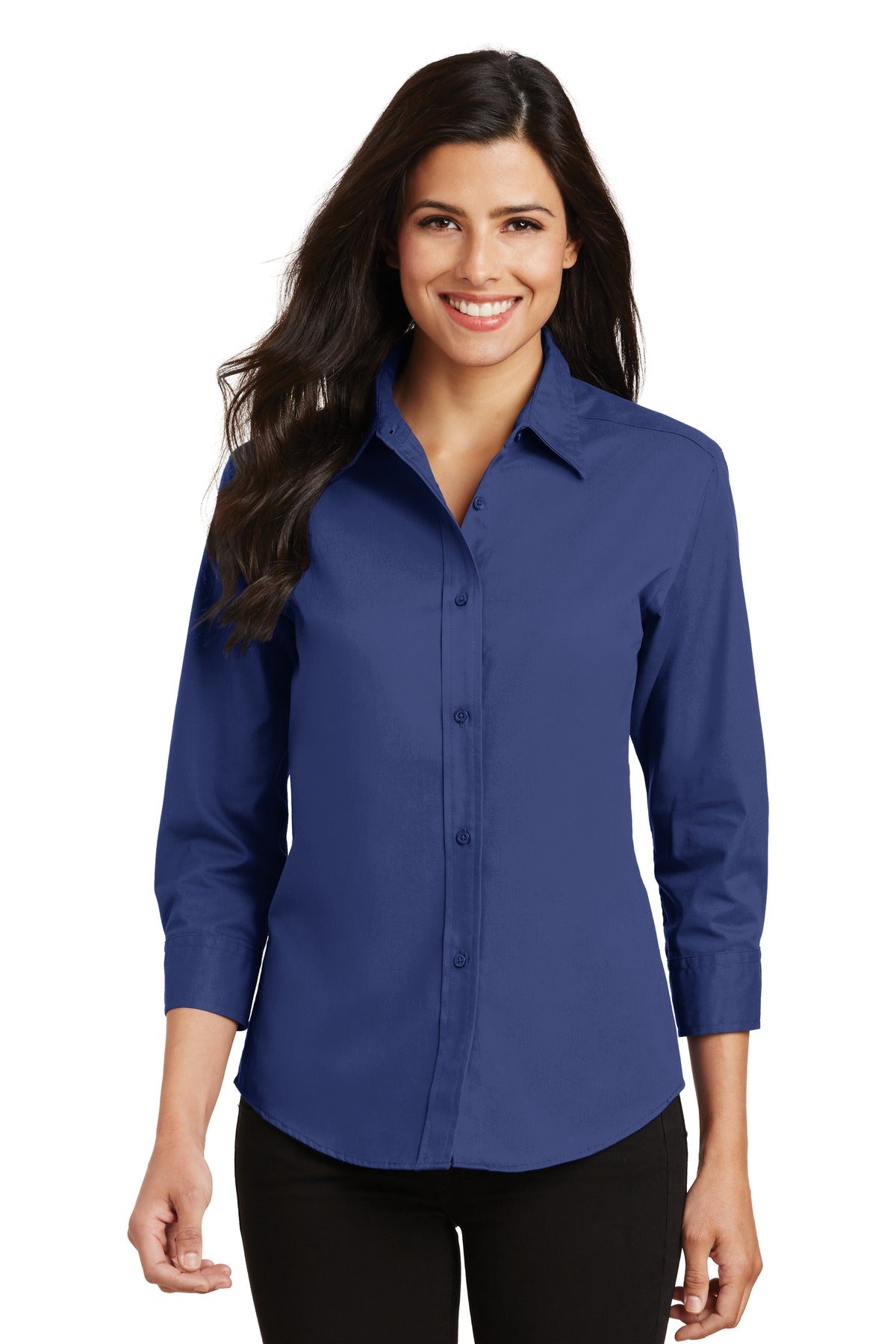 Port Authority Ladies 3/4-Sleeve Easy Care Shirt. L612