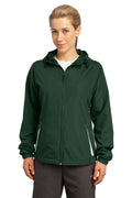 Sport-Tek Women's Colorblock Hooded Raglan Jacket