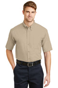 CornerStone Men's Short Sleeve SuperPro Twill Shirt. SP18 CornerStone