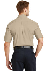 CornerStone Men's Short Sleeve SuperPro Twill Shirt. SP18 CornerStone