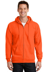 Port & Company - Men's Essential Fleece Full-Zip Hooded Sweatshirt Port & Company