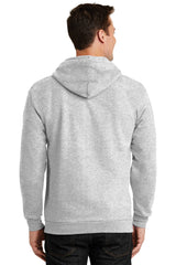 Port & Company - Men's Essential Fleece Full-Zip Hooded Sweatshirt Port & Company