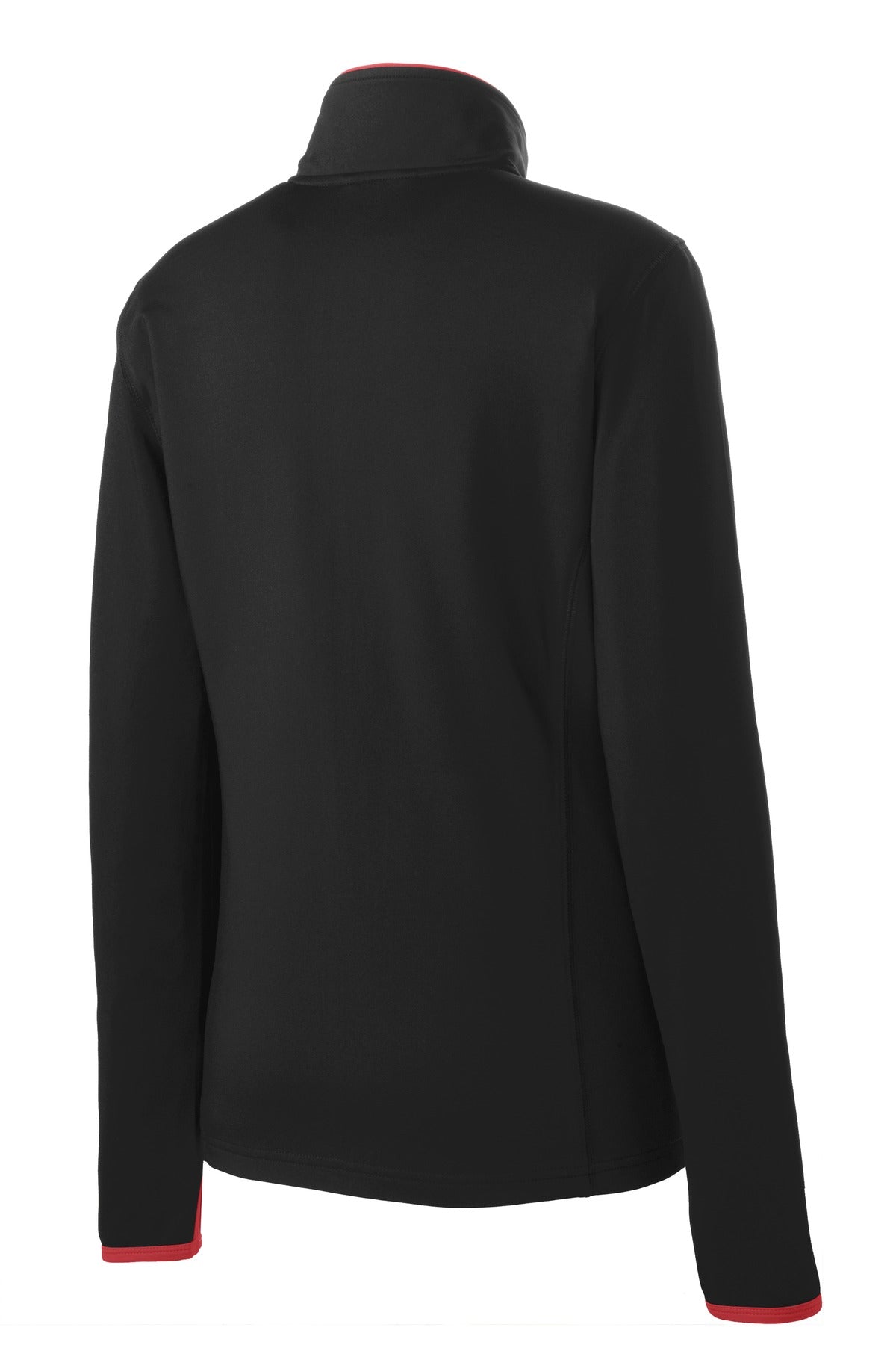 Sport-Tek Women's Sport-Wick Stretch Contrast Full-Zip Jacket