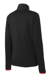 Sport-Tek Women's Sport-Wick Stretch Contrast Full-Zip Jacket