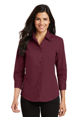 Port Authority Ladies 3/4-Sleeve Easy Care Shirt. L612