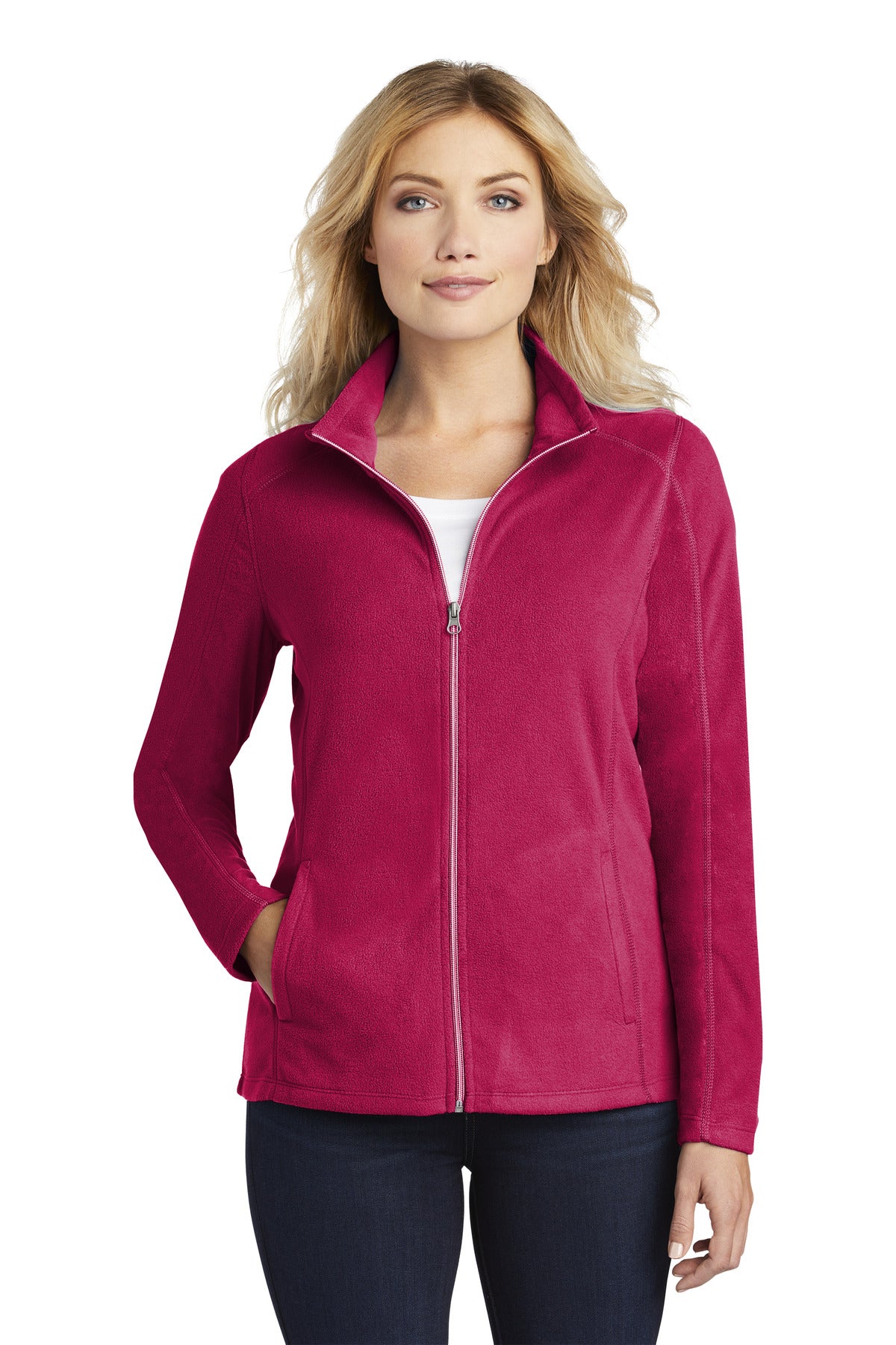 Port Authority Ladies Microfleece Jacket. L223